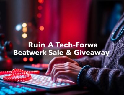 technolotal user interface beadwork sale giveaway