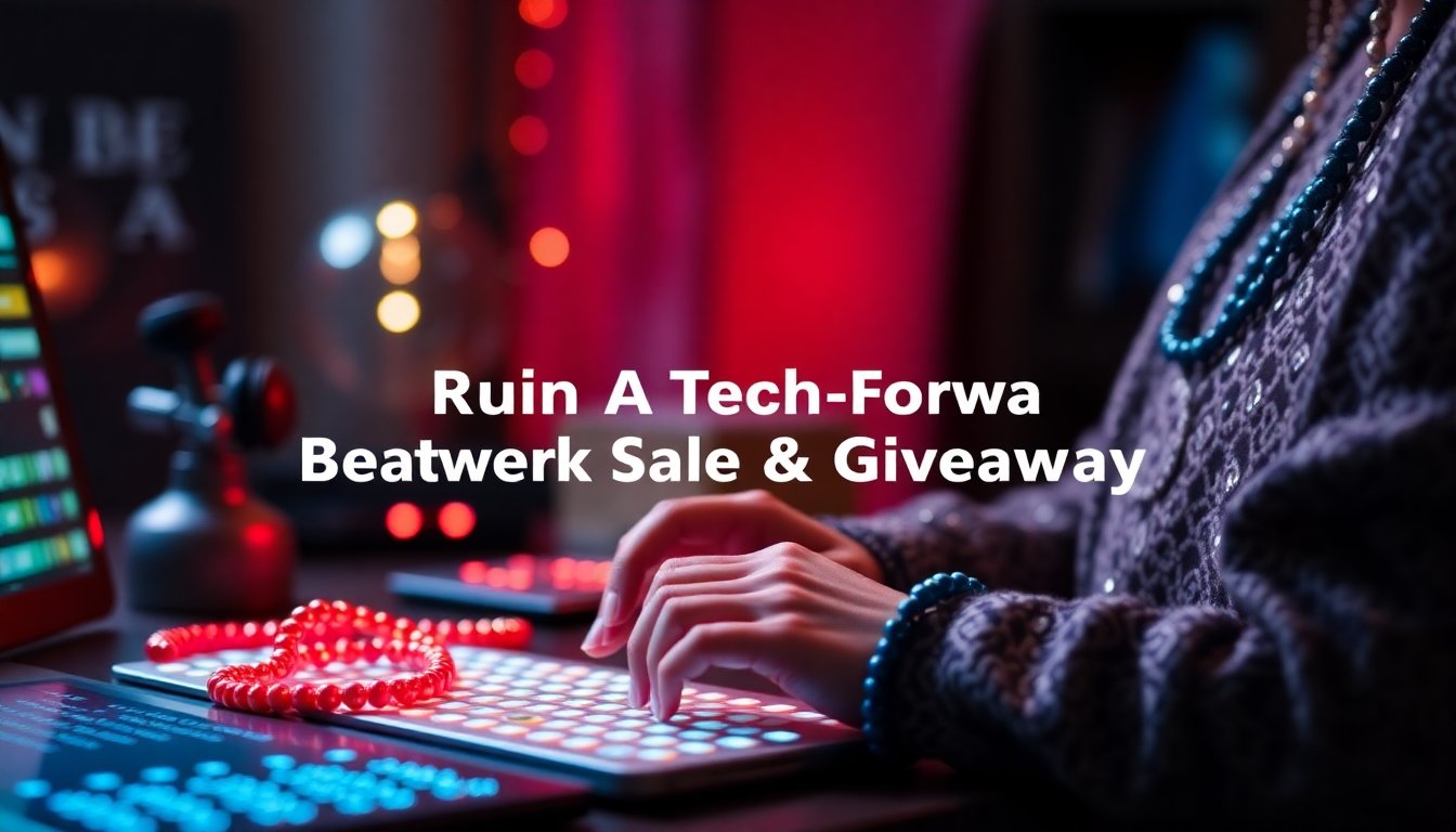 technolotal user interface beadwork sale giveaway