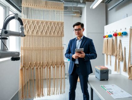 robotics weaving technolotal macrame promo